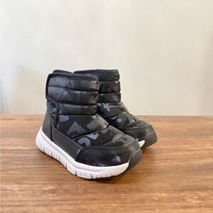 Hobibear Kids Black Camouflage Winter Boots